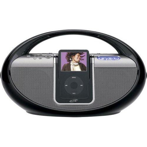 iLive Portable Black iPod Docking System Free Shipping Today