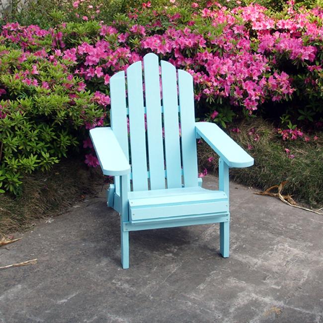 Robins Egg Blue Adirondack Chair - 11343961 - Overstock.com Shopping ...