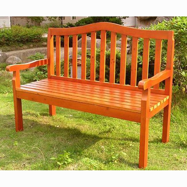 Rolling Arch Garden Bench - Free Shipping Today - Overstock.com - 11114135
