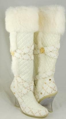 baby phat boots with fur