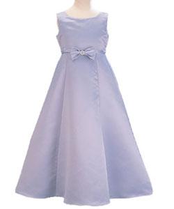 periwinkle flower girl dress