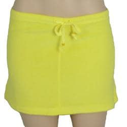 Terry Cloth Mini Skirt  