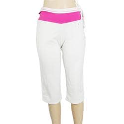 Marika Fold Waist Capri Pants