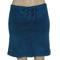 Terry Cloth Womens Knee Skirt