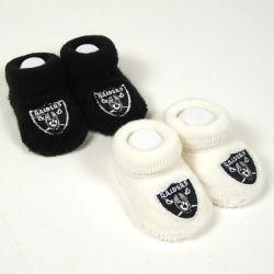 Oakland Raiders Infant Boys Socks (Pack of 2)