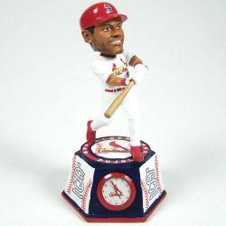 St. Louis Cardinals Albert Pujols Bobblehead Clock