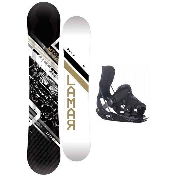 Lamar Mission 163 cm Snowboard with Flow Bindings  