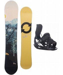 24/7 Highway 156 cm Snowboard with Flow Bindings - Bed Bath