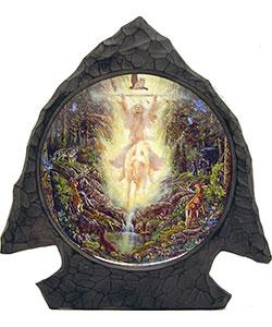 Bradford Exchange Messenger of Light Collectible Plate
