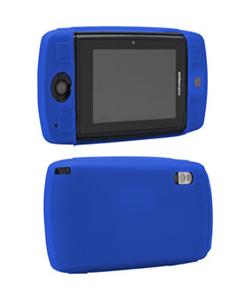 Mobile Sidekick LX Silicone Skin Blue Cover Case