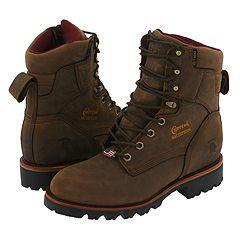 Chippewa 8 Padded Collar Bay Crazy Horse(Size 7.5 E) Chippewa Boots