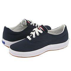 Keds Andie MicroStretch Navy Canvas Microstretch(Size 5 W (D)) Keds Athletic