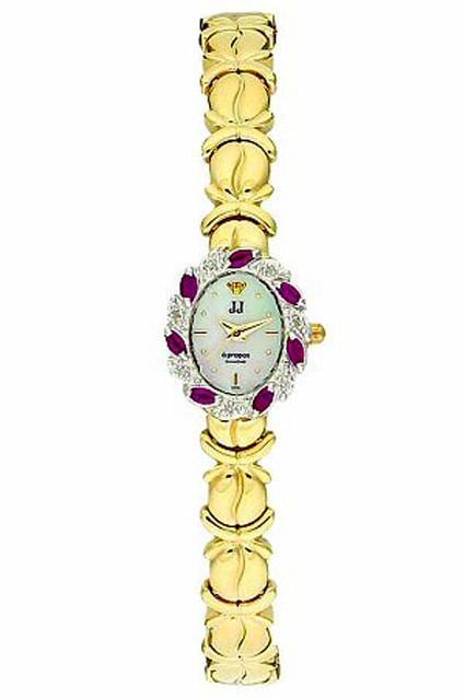 Jules Jurgensen Diamond and Ruby Watch