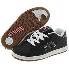 etnies Kids Kids Callicut (Toddler/Youth) Black/Pi(Size 5.5 Youth M) etnies Kids Athletic