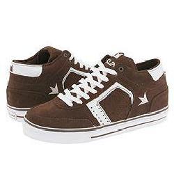 Dekline Shun Mid Chocolate/White/Suede Dekline Athletic