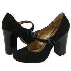 Tribeca My Fair Lady Black Suede Tribeca Heels