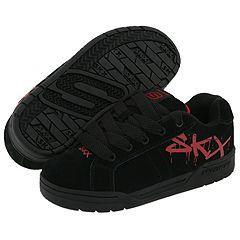 Skechers Kids Flatlander Invert (Toddler/Youth) Black Skechers Kids Athletic