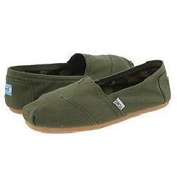 green toms shoes