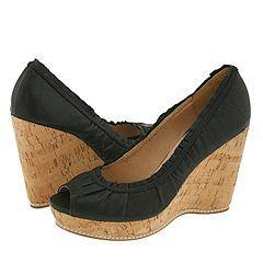 Zigi NY Corky Black/Leather/Wedge