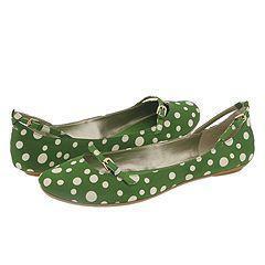 Nine West Gershom2 Light Green/Light Natural Satin(Size 7 M) Nine West Flats