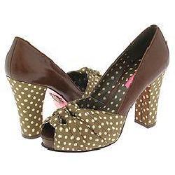 Betsey Johnson Lefty Brown. Opens flyout.