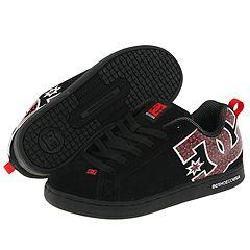 DC Court Graffik SE W Black/Black/Athletic Red