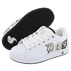 DVS Shoe Company Revival Applique W White Leather Studs