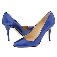 KORS Michael Kors Lush Cobalt Metallic Patent(Size(Size 8 M 