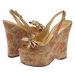 Betsey Johnson Scarlet Gold Multi(Size 10 M)