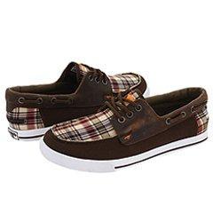 Rocket Dog Caymen Dark Brown Multi Rocket Dog Slip ons