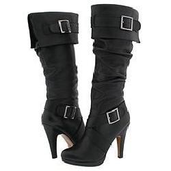 Shop Zigi NY 'Neena' Black Knee-High Boots - Overstock - 3634005