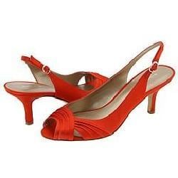 Nine West Falcoin Orange Satin  