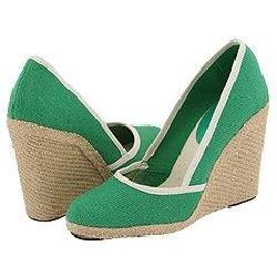 Nine West Beccari Green/Natural Fabric