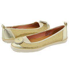 8020 Audrey Ballet Sneaker Metallic Gold 80%20 Athletic