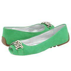 Jessica Simpson Mendela Kelly Green Nubuck  