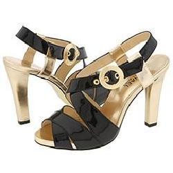 MICHAEL Michael Kors Mclane Sandal Black Patent MICHAEL Michael Kors Sandals