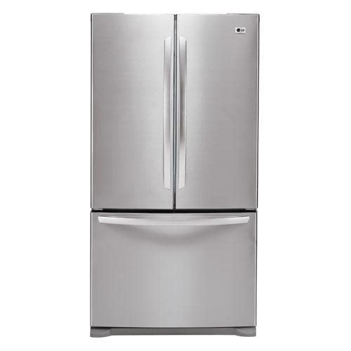 LG 25 cubic foot French Door Side by side Refrigerator  