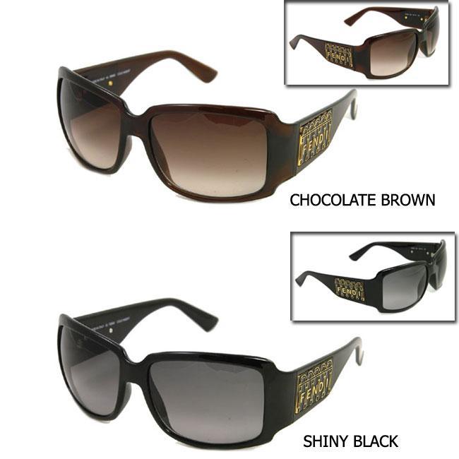 Fendi FS 498 Rectangular Pallazo Frame Sunglasses  