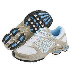 ASICS Gel Frantic 2 Womens White/ Alaska Blue Shoes  