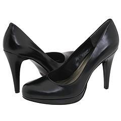 Nine West Keepers Womens Black Leather Pumps  