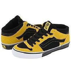 Shop Vans TNT II Mid Cyber Yellow/Black 