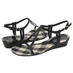 Enzo Angiolini Nourish Black Patent Enzo Angiolini Sandals