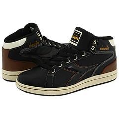 Diadora Heritage Abruzzo Black/Tan/White Athletic