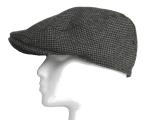 Newsboy Wool Blend Cap Paperboy Men Boy Gatsby Hipster Ivy Hat, Grey Patterned