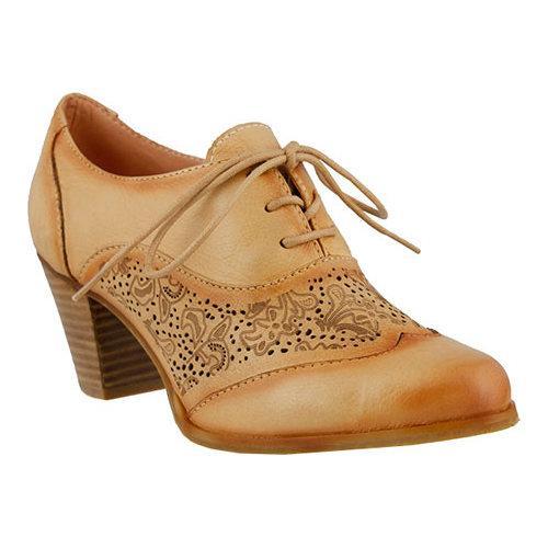 Women's L'Artiste by Spring Step Agila Lace Up Shoe Natural Leather ...