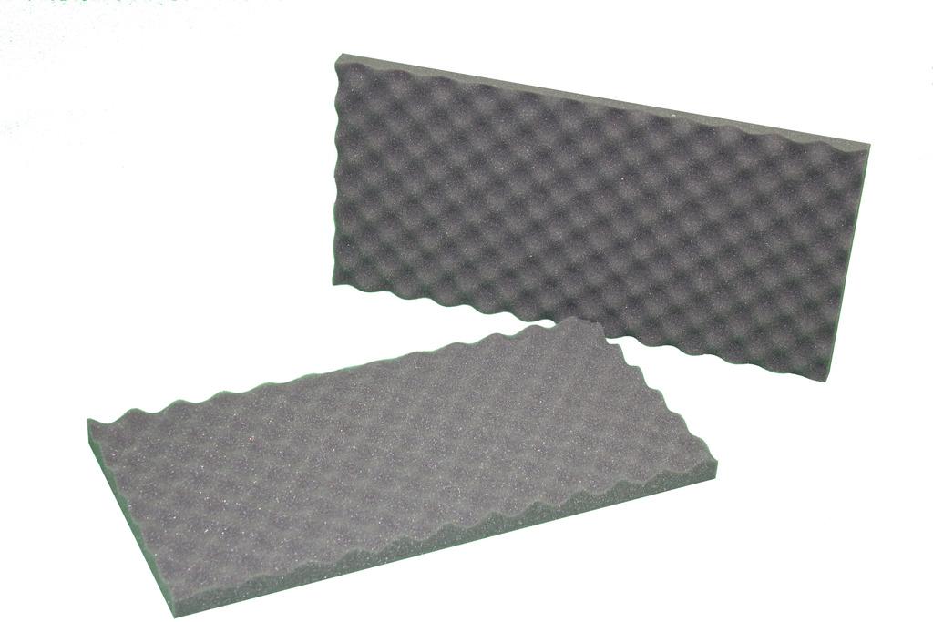 Acoustic Convoluted Eggcrate Soundproofing Foam Wall Tile