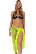 Women's Beach Cover-Up Crochet Long Sarong Swimwear Swimsuit Summer Pareo