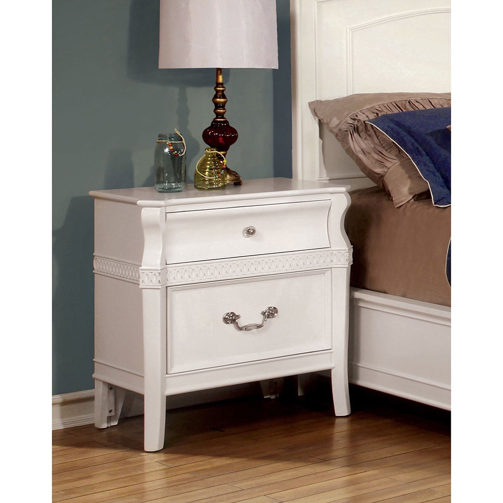 shop-furniture-of-america-tiffa-elegant-white-2-drawer-nightstand-on