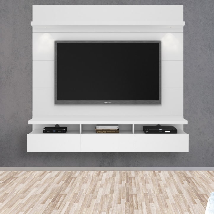 Manhattan Comfort Cabrini 2.2 Living Room Entertainment Furniture
