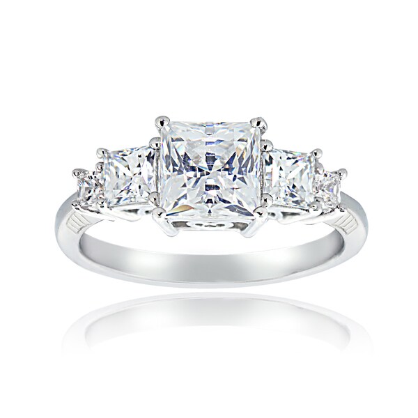 ICZ Stonez Sterling Silver Engagement Ring Made